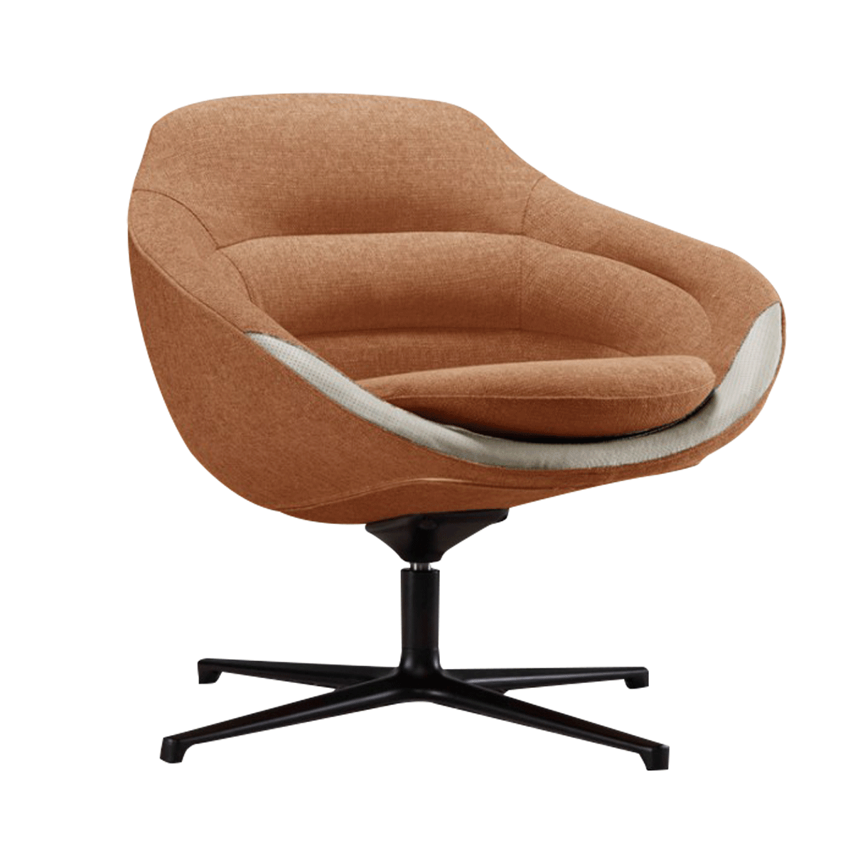 D3 Armchair Orange/Beige