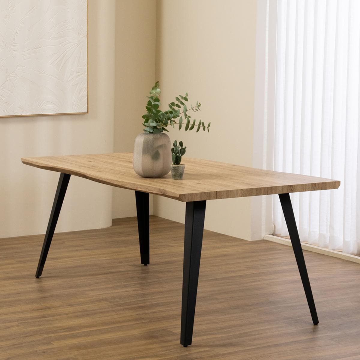 New Rosita 8 Seater Dining Table Beige