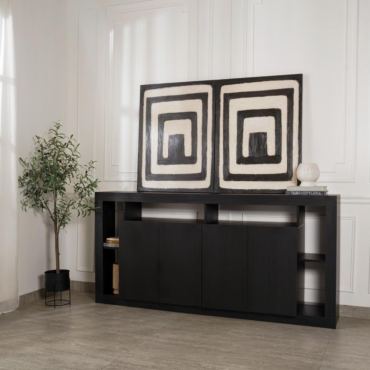 Rimini Sideboard Black