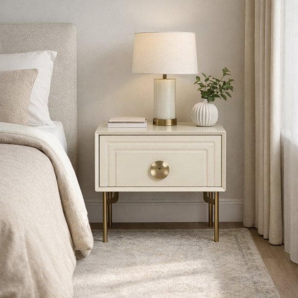 Ophelia Nightstand Beige