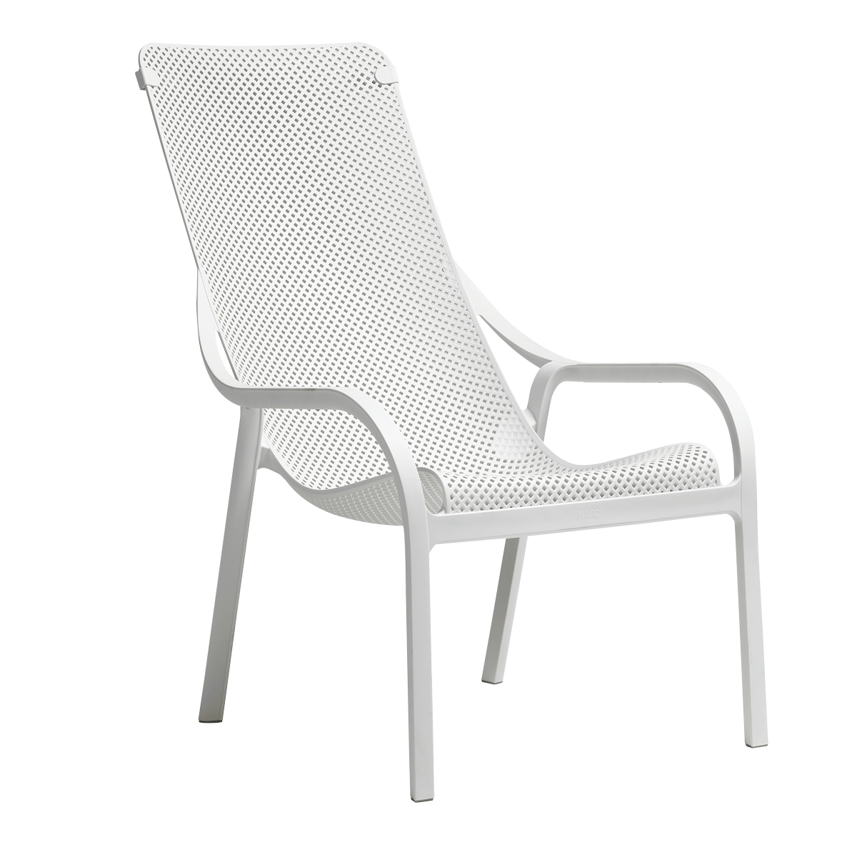Sedia Net Lounge White