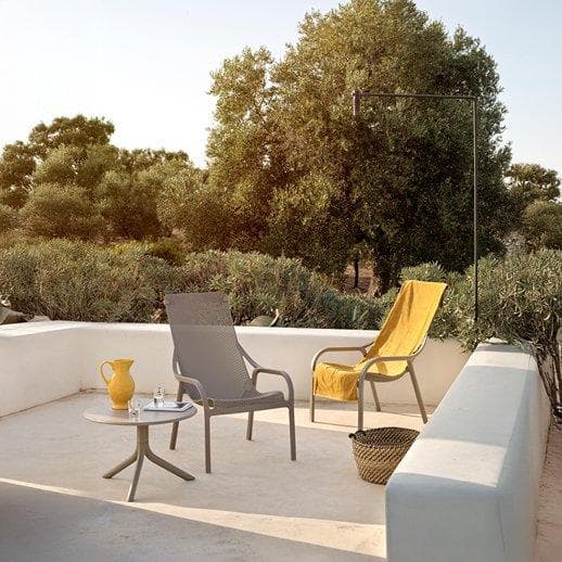 كرسي استرخاء سيديا نت لاونج شبكي بني