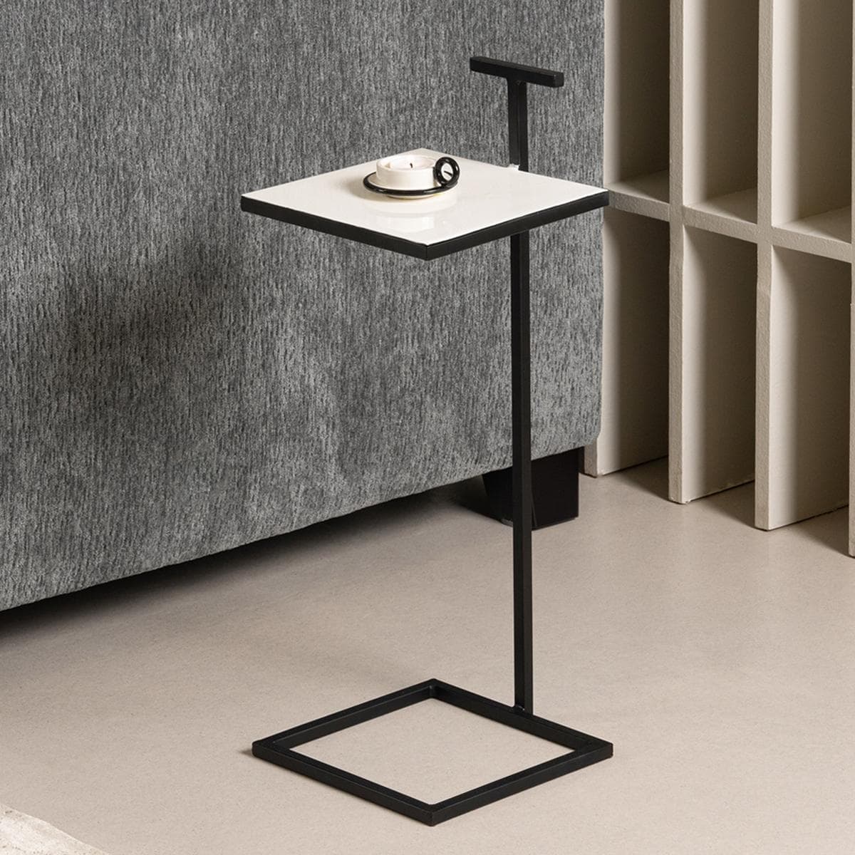 Dafna Side Table White/Black