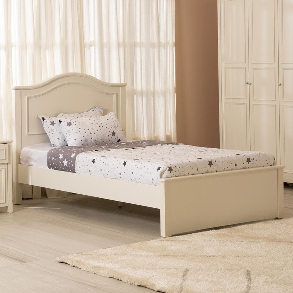 Jeff 120X200 Kids Bed White