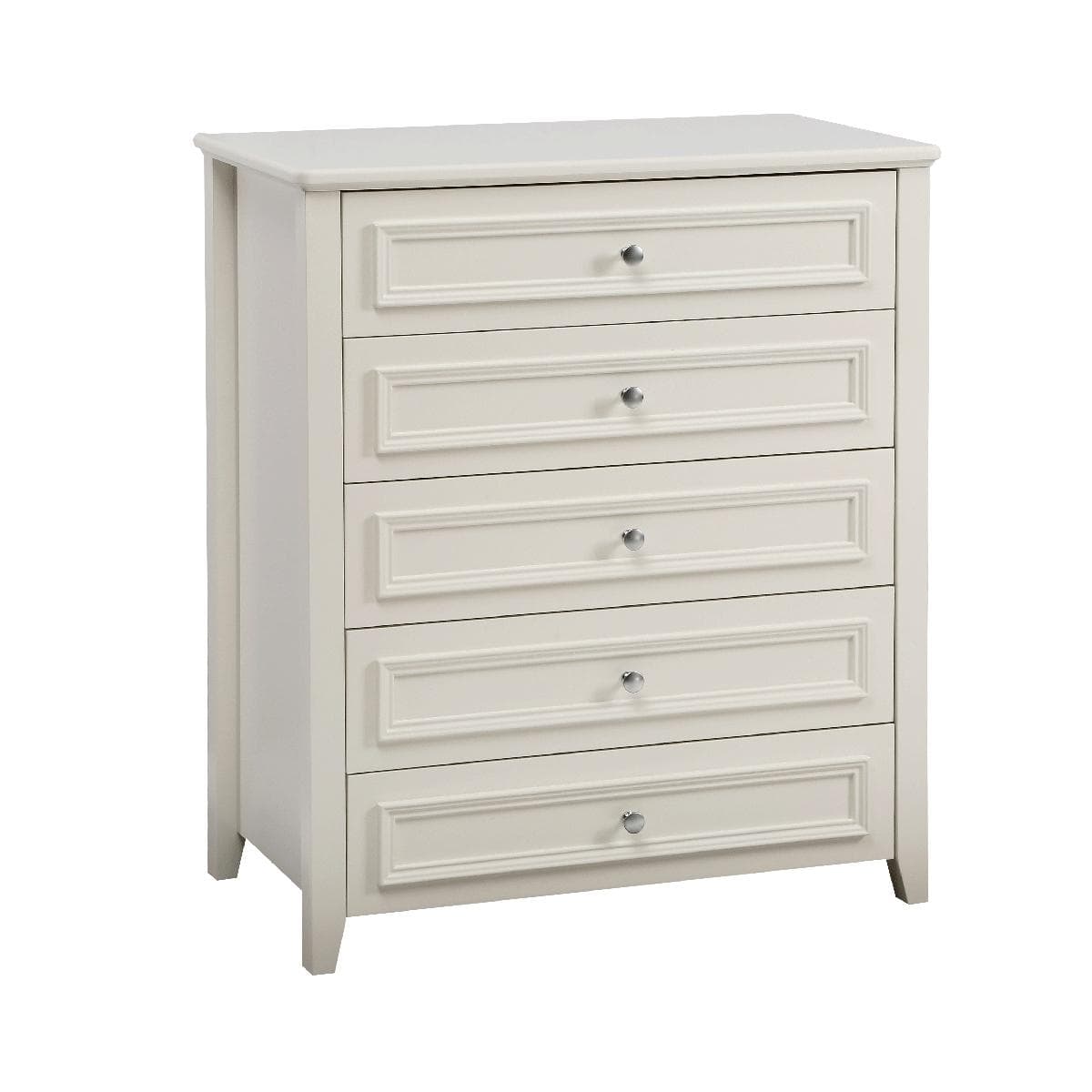 خزانة ذات أدراج للأطفال جيف بيضاء