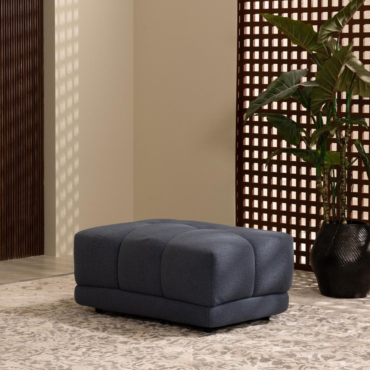 مقعد صغير دالاس أزرق