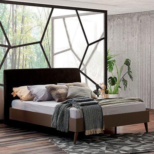New Livares 180x200 Bed Dark Brown