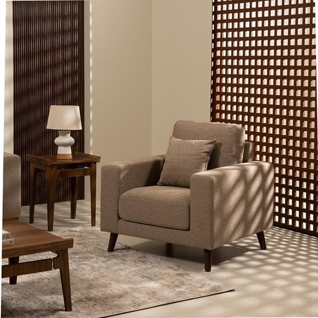 Colin 1 Seater Sofa Brown