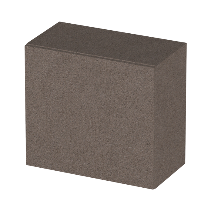 Infinity Cube 1 Door Cabinet Dark Brown