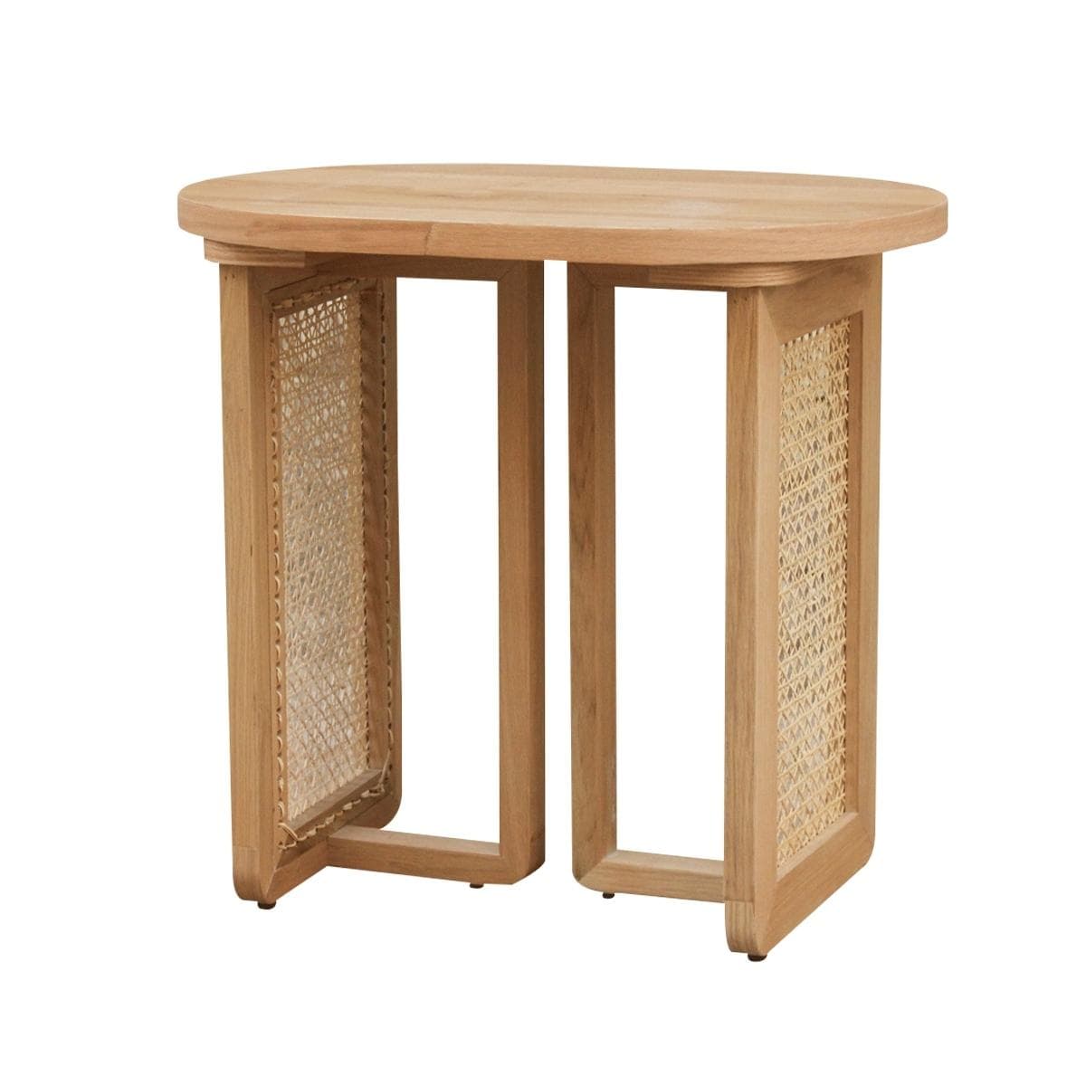 طاولة جانبية كريس بني فاتح