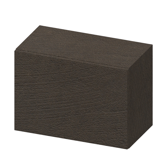 Infinity Floor Cube 1 Door Cabinet Black