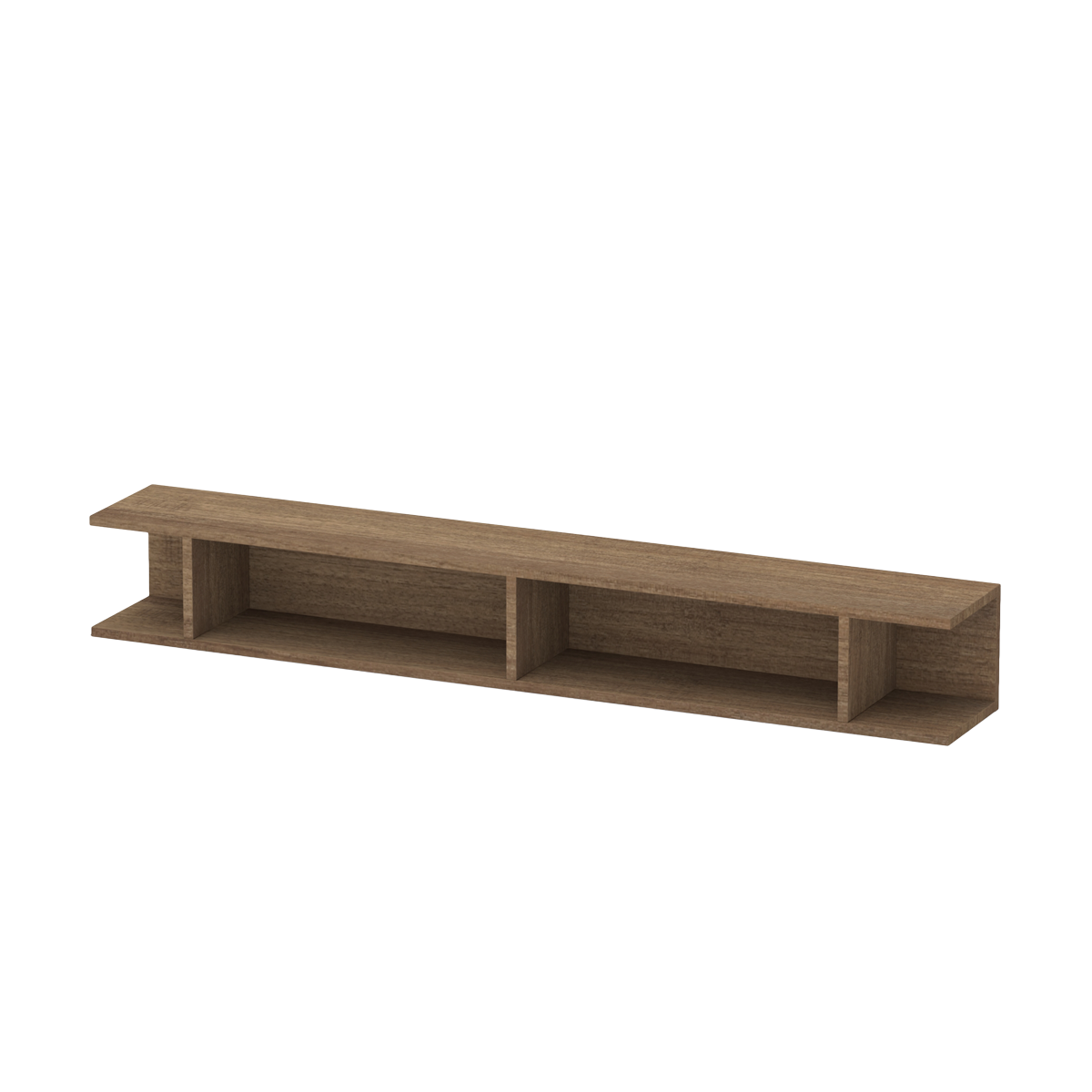 Infinity Horizontal/Vertical Shelves Walnut