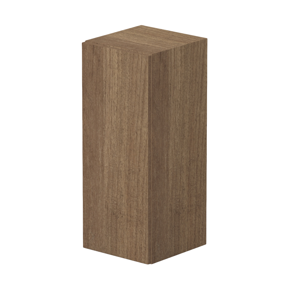 خزانة عمودية صغيرة بباب واحد إنفينيتي بلون الجوز