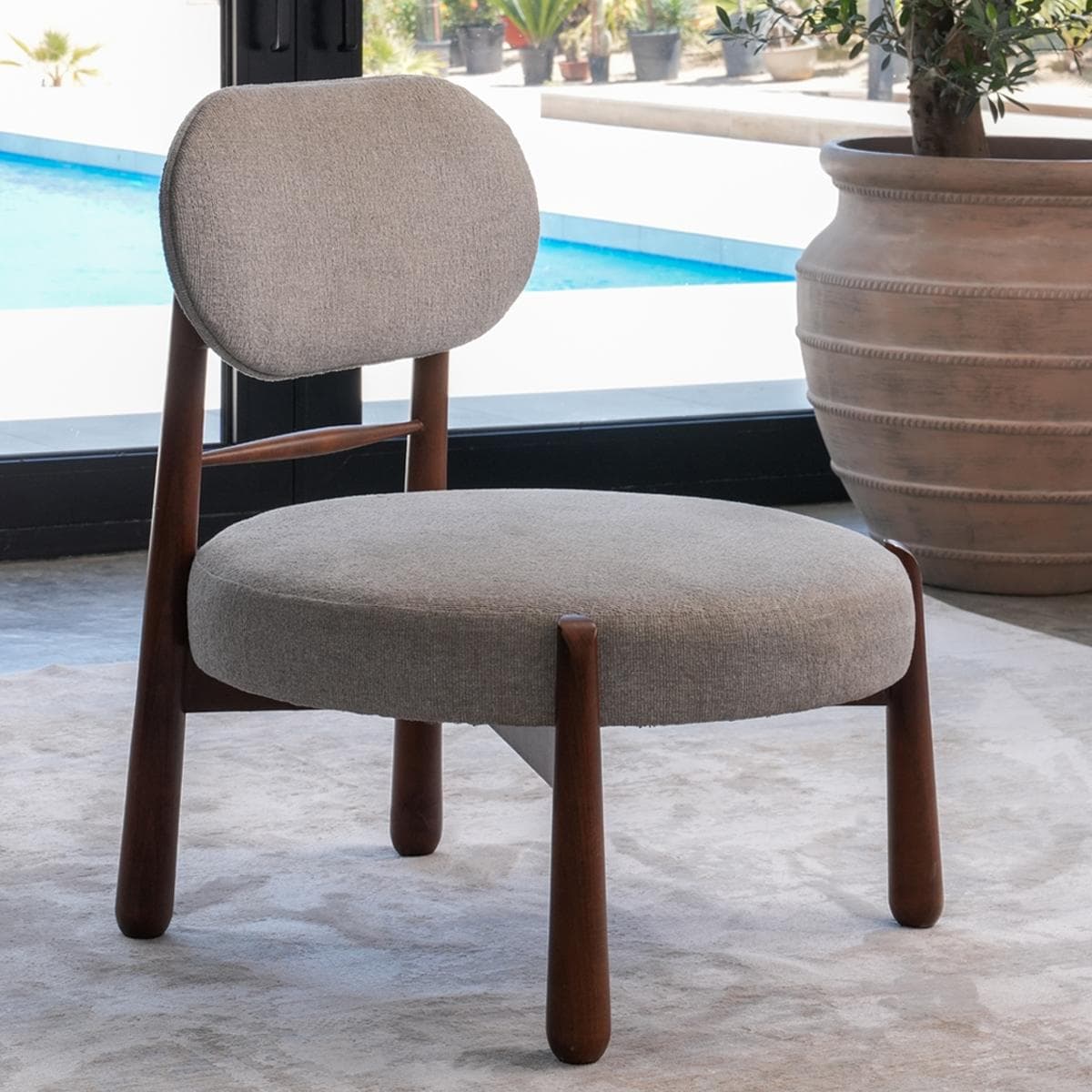Mona Chair Light Grey