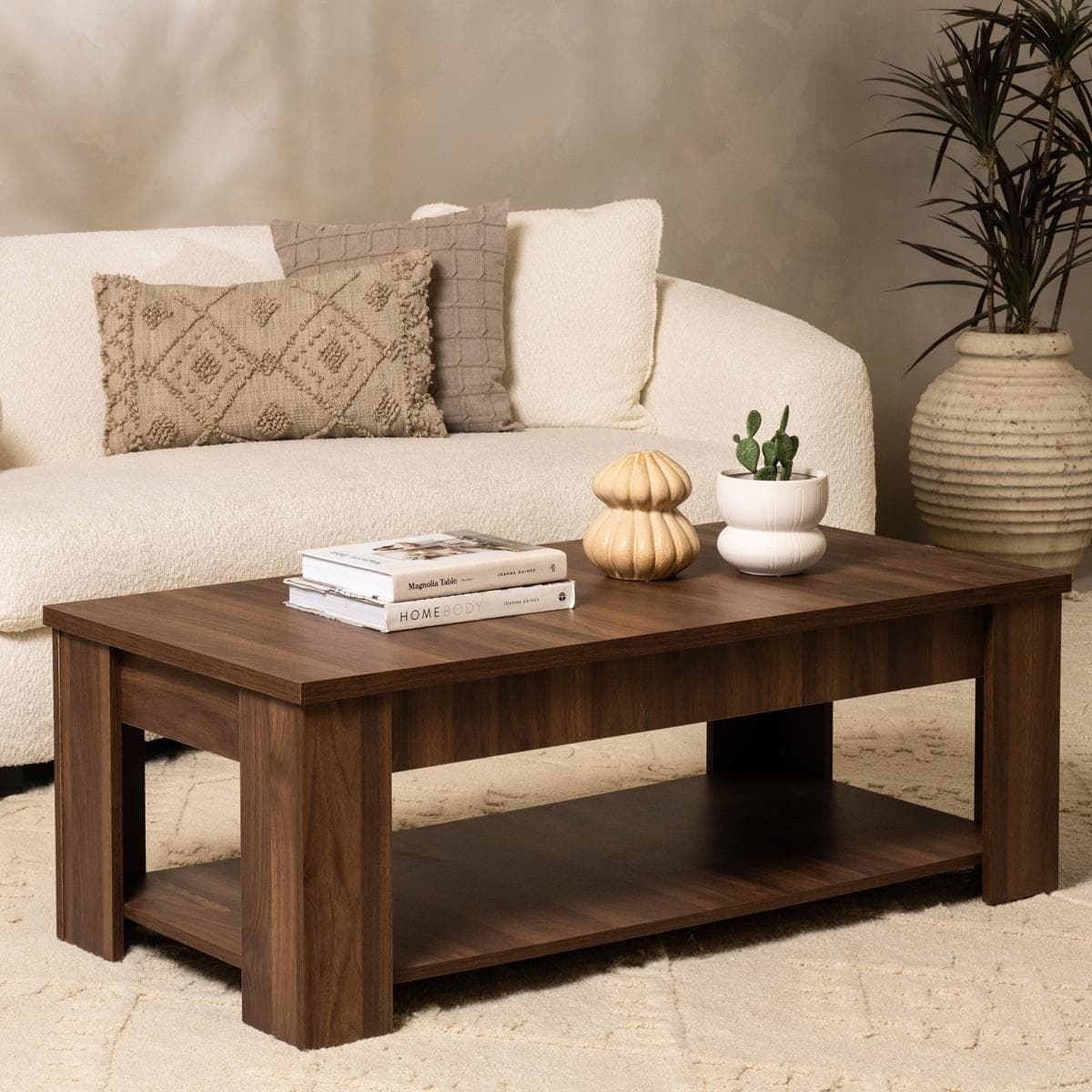 Alpha Coffee Table Brown