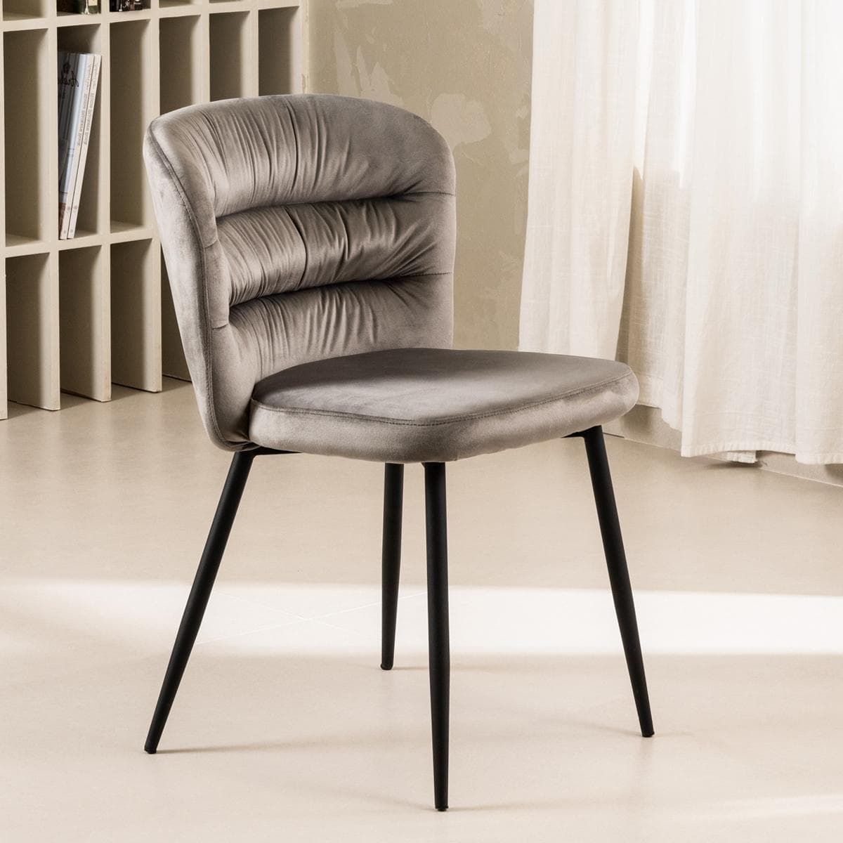Ray Dining Chair Light Grey