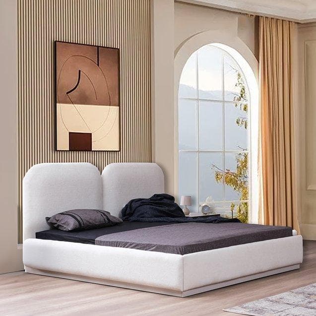 Eyfel 180x200 Bed White