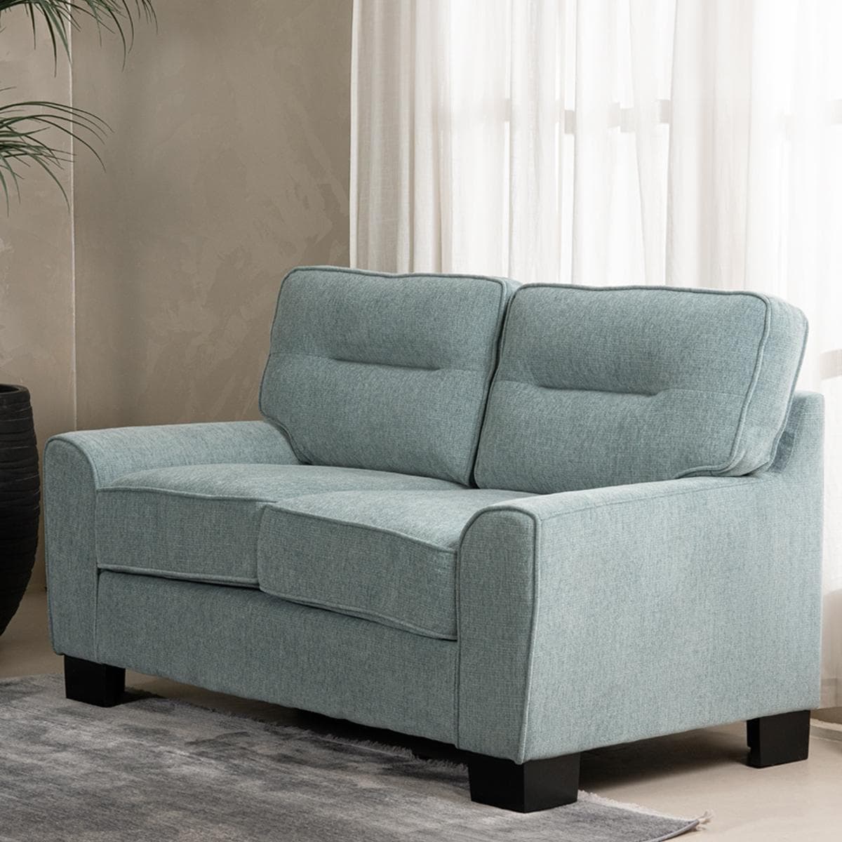 Jasper 2 Seater Sofa Light Blue
