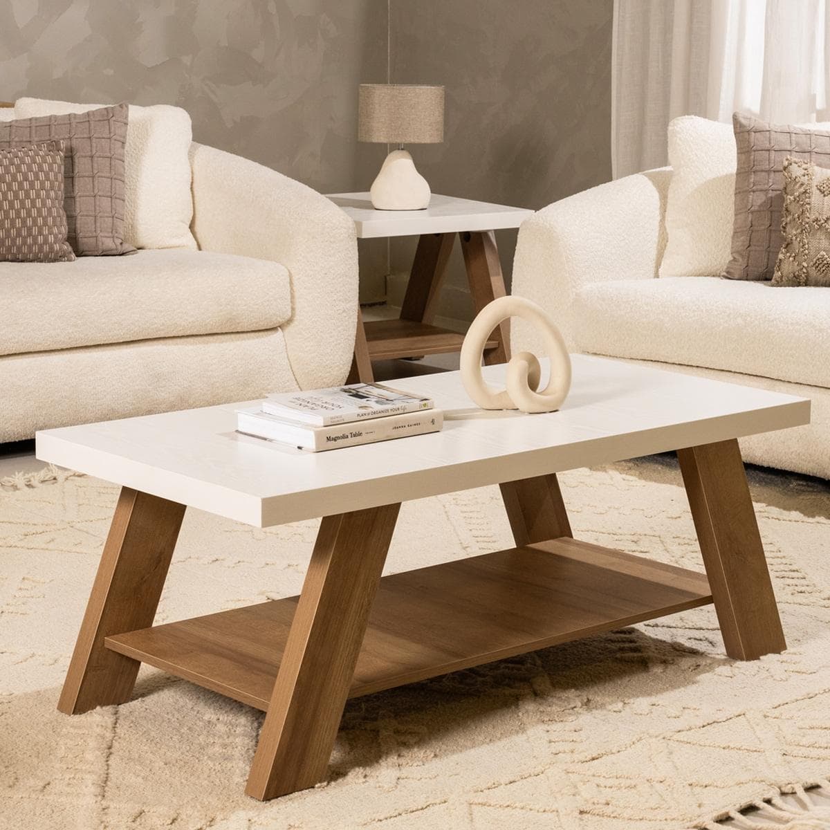 Bella Coffee Table White