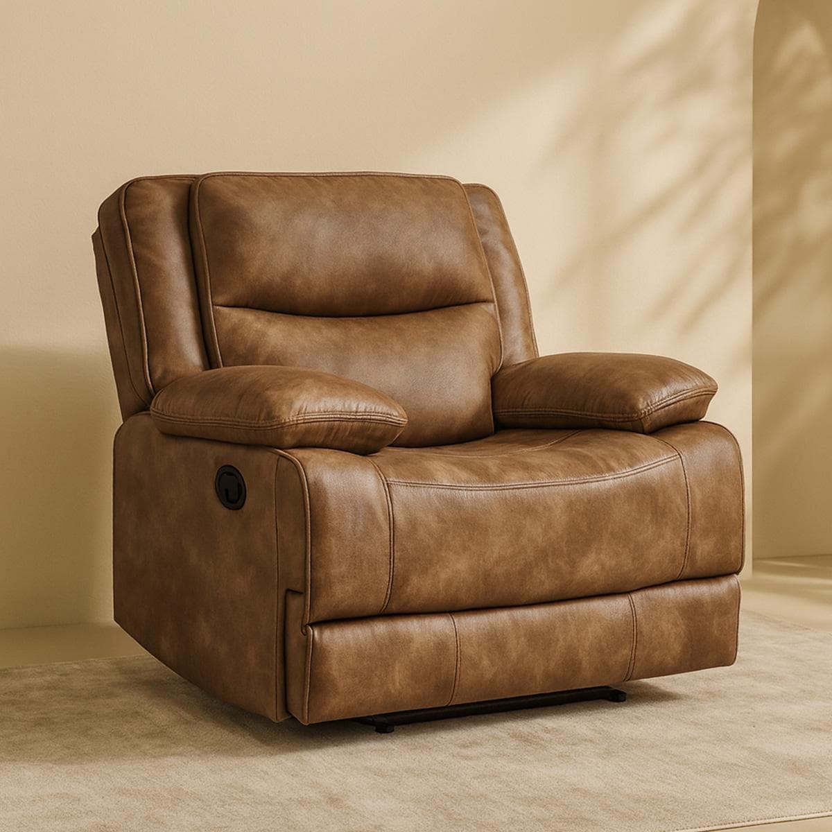 Carmo Recliner Dark Brown