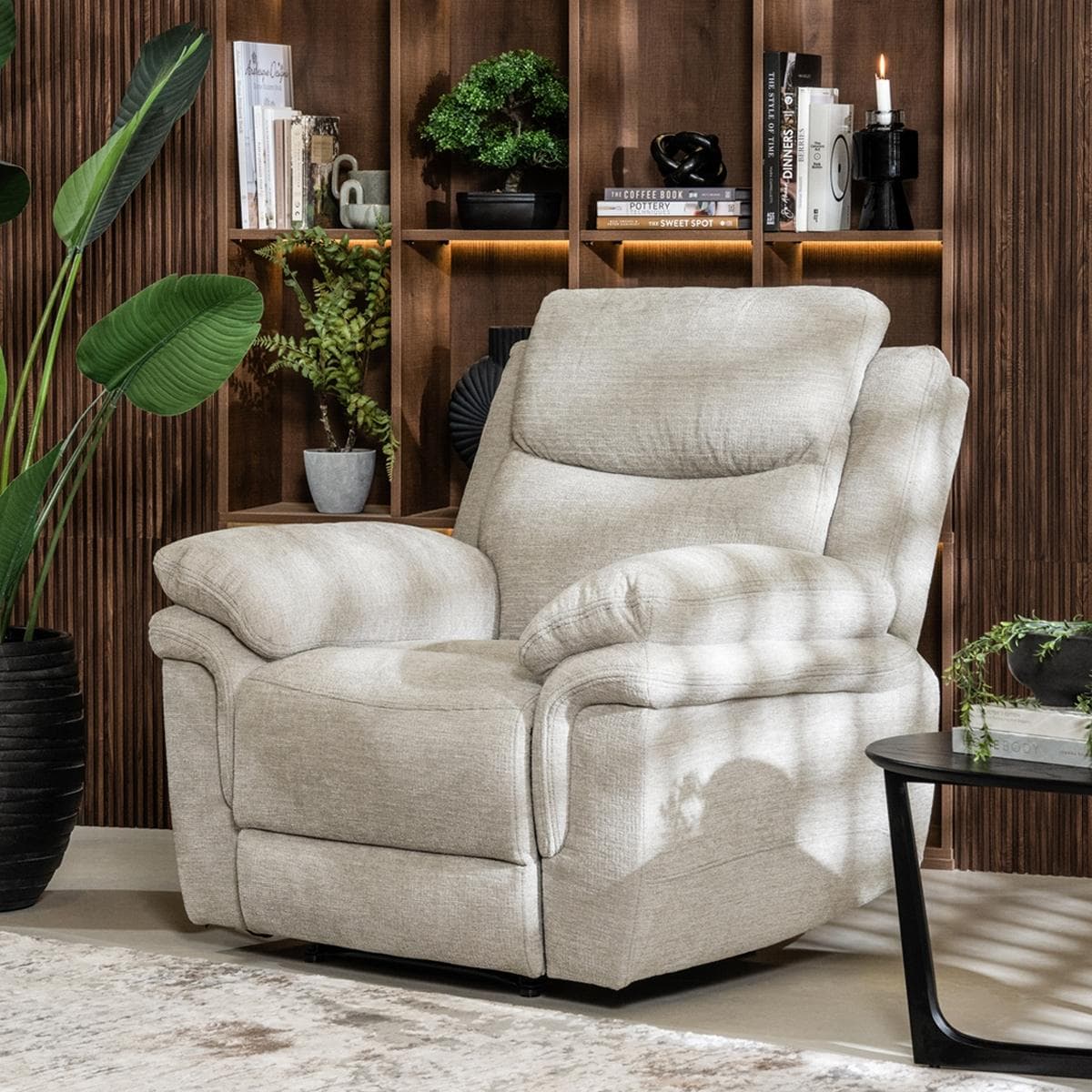 كرسي استرخاء رامونا رمادي فاتح