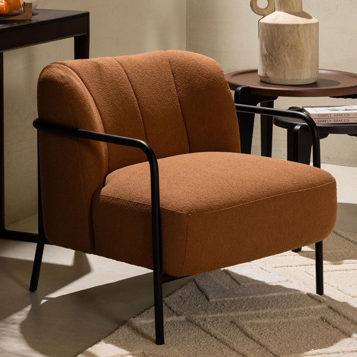 Wynford 1 Seater Sofa Brown