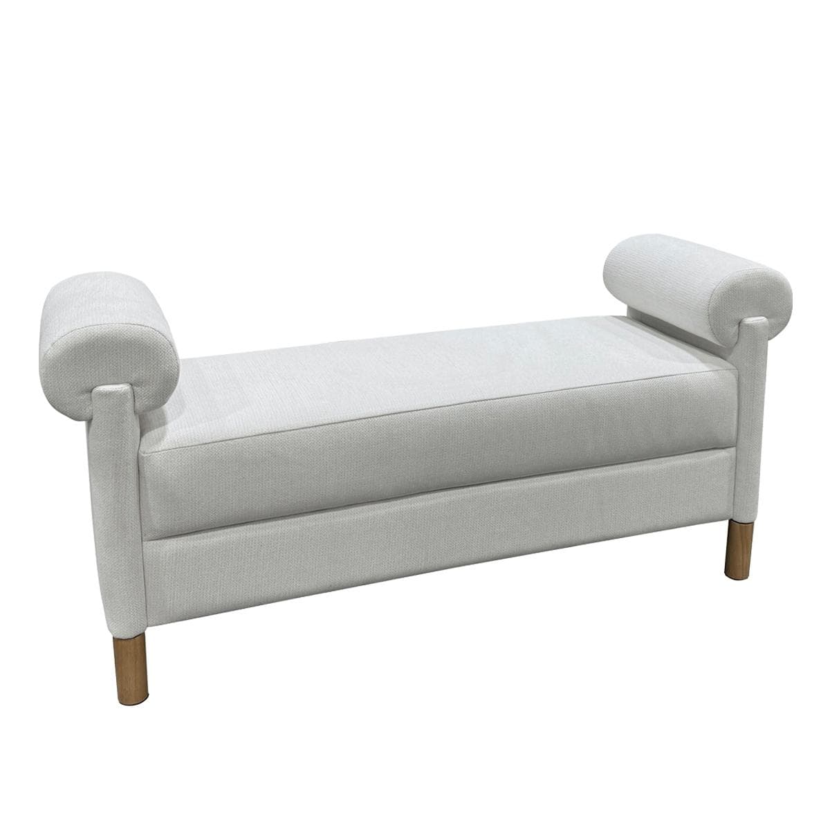 مقعد طويل بينش ليكو أبيض