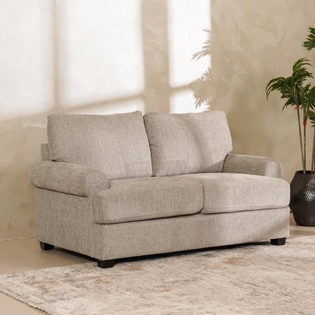 Bella 2 Seater Sofa Light Grey