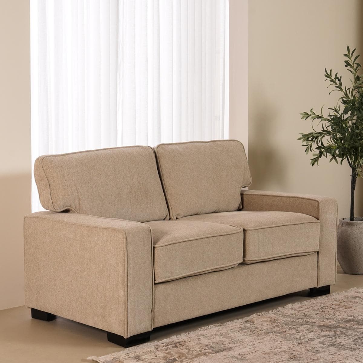 صوفا رافين بمقعدين رمادية