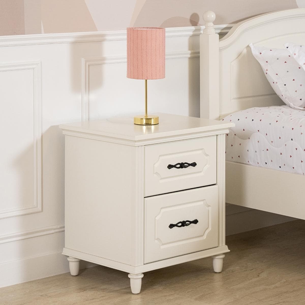 Andie Kids Nightstand White