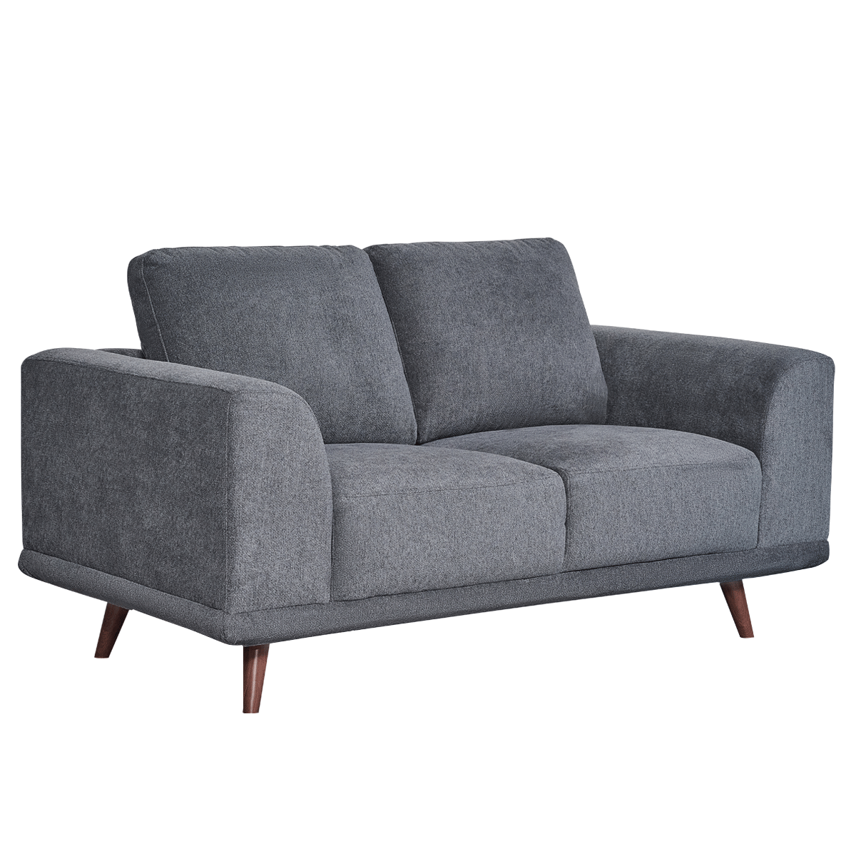 صوفا أنطون بمقعدين رمادية داكنة