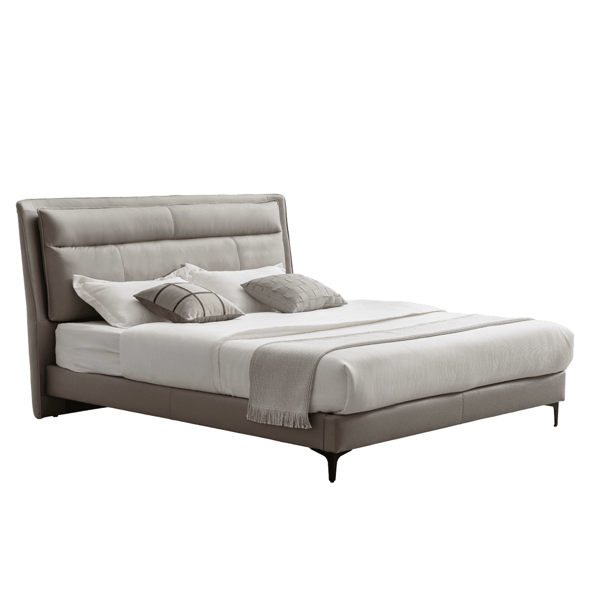 Darren 180x200 Bed Dark Beige