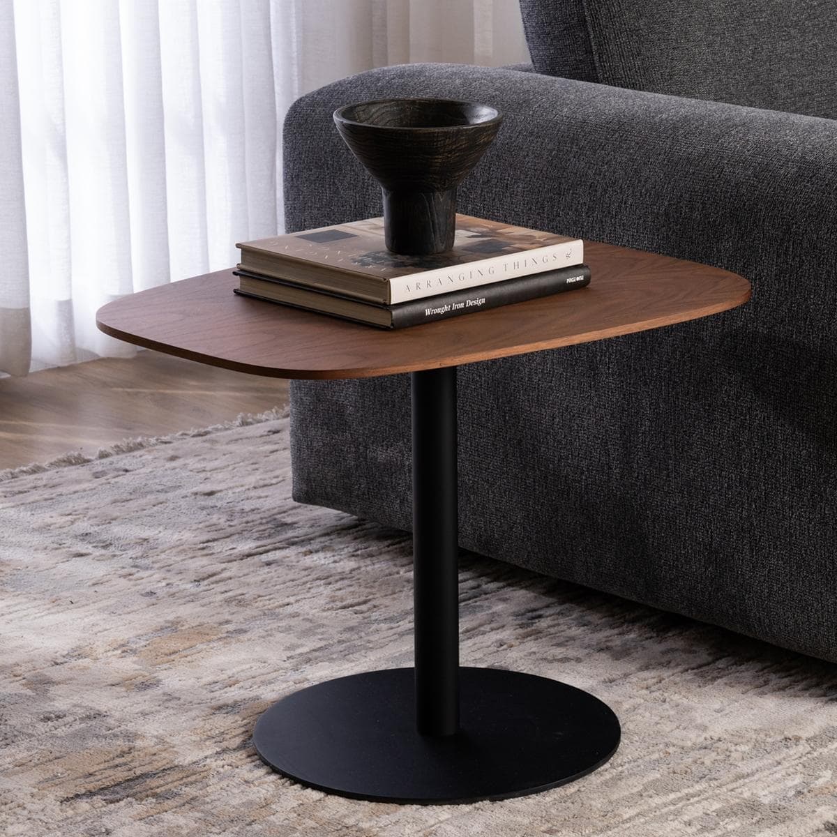 Timber Side Table Walnut