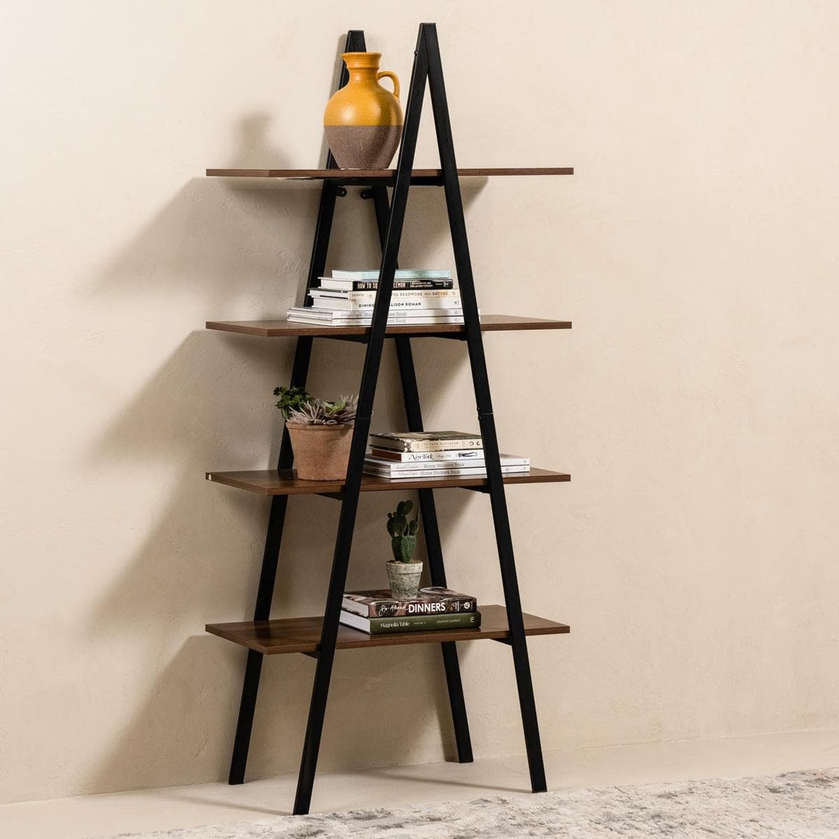 Modena Bookshelf Walnut