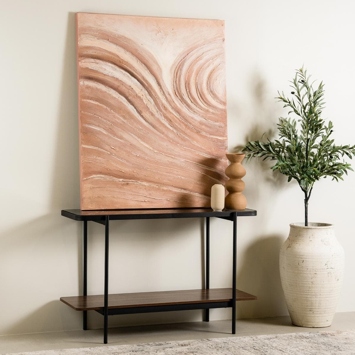 Luxton Console Walnut