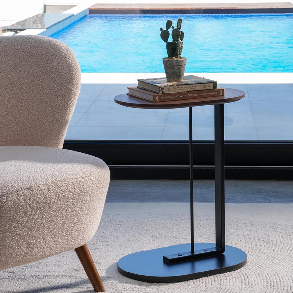 Ryde Side Table Walnut