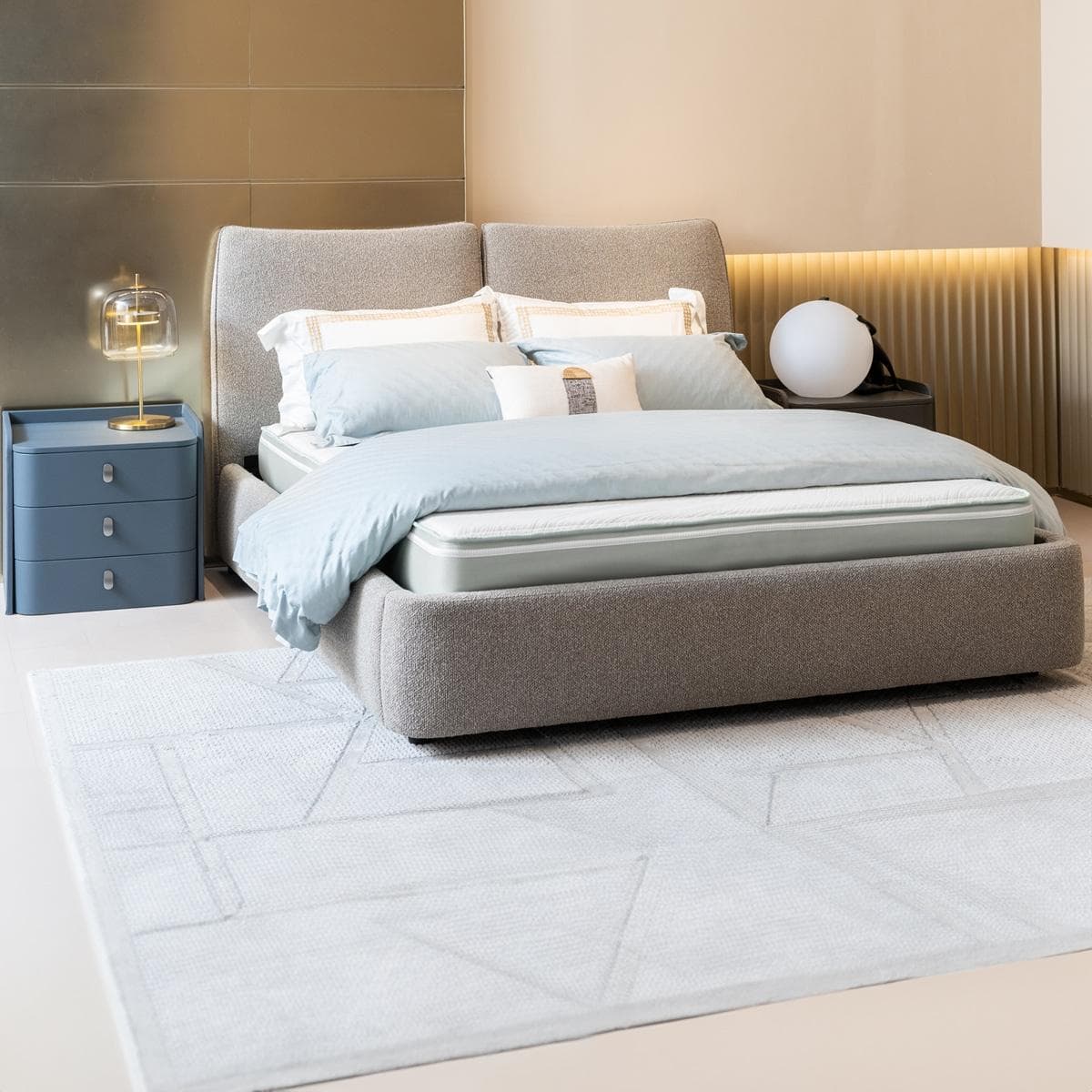 Debbie 160x200 Bed Light Brown