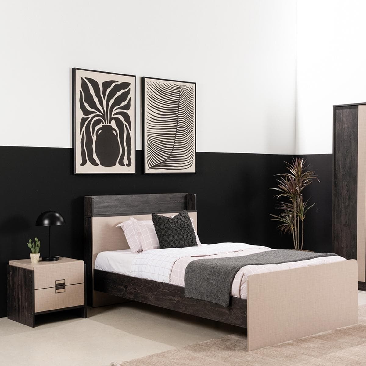 سرير أطفال فيجن 120×200 توفالو/بيج