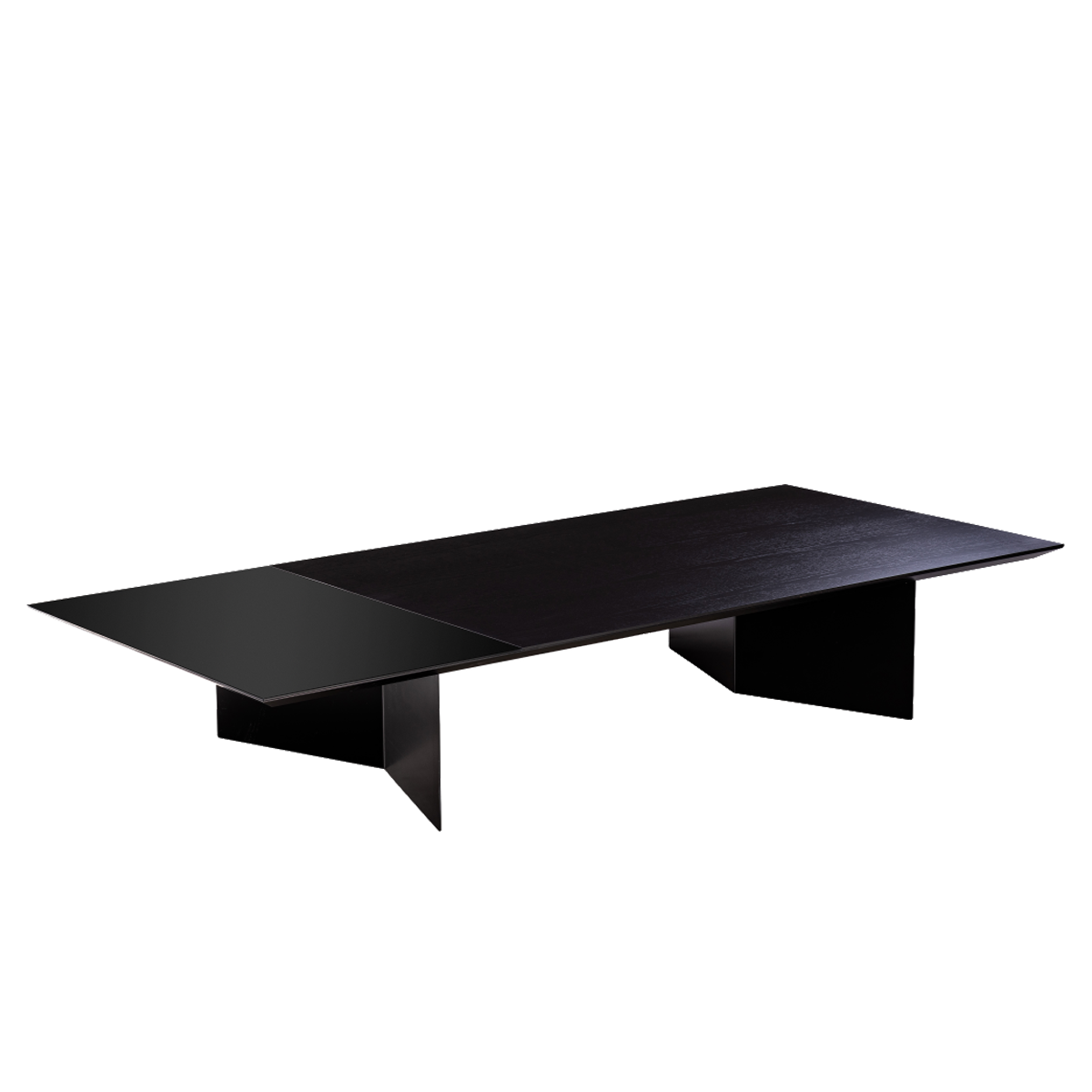 طاولة قهوة مستطيلة كاسيا بلون خشب البلوط