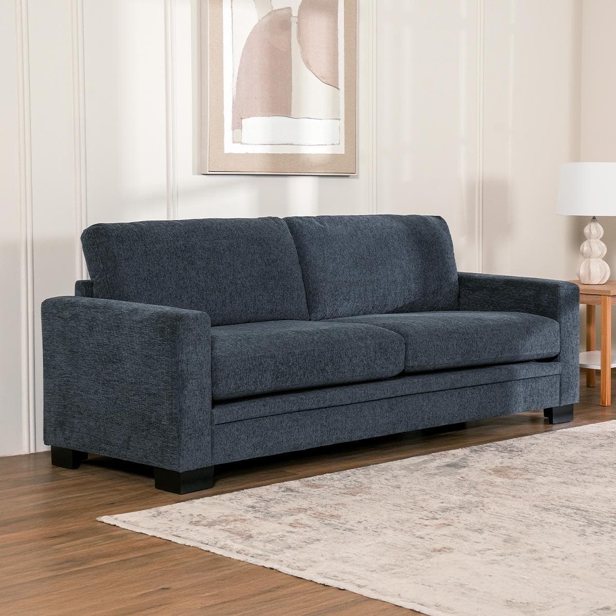 Alfred 3 Seater Sofa Dark Grey