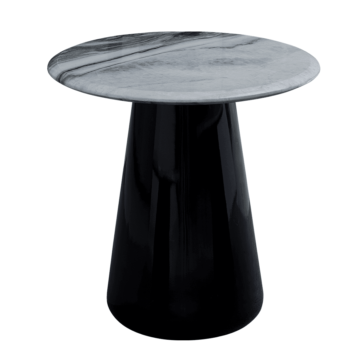 Selena End Table Grey/Black