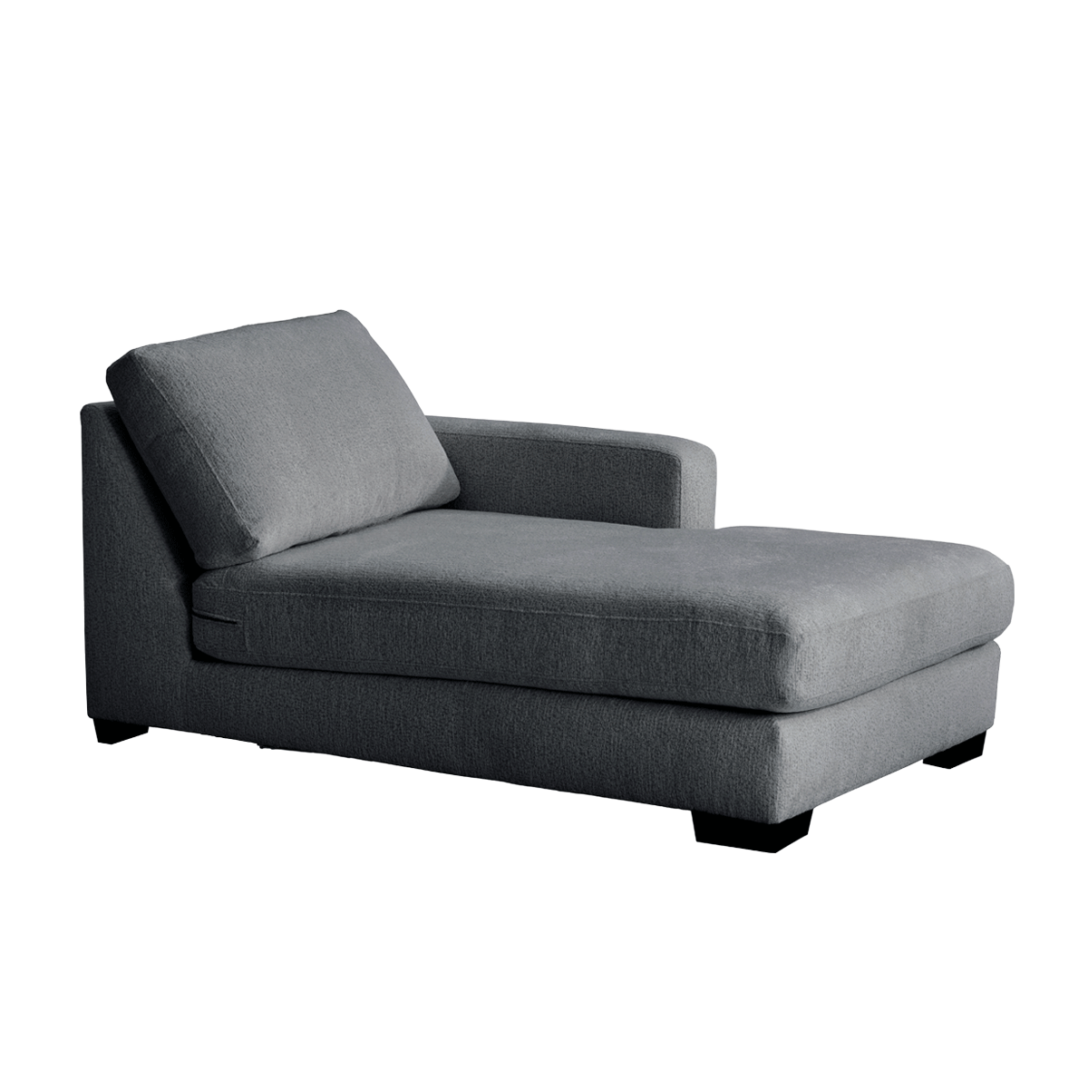 شيزلونج مونتانا ذراع يمين رمادي داكن