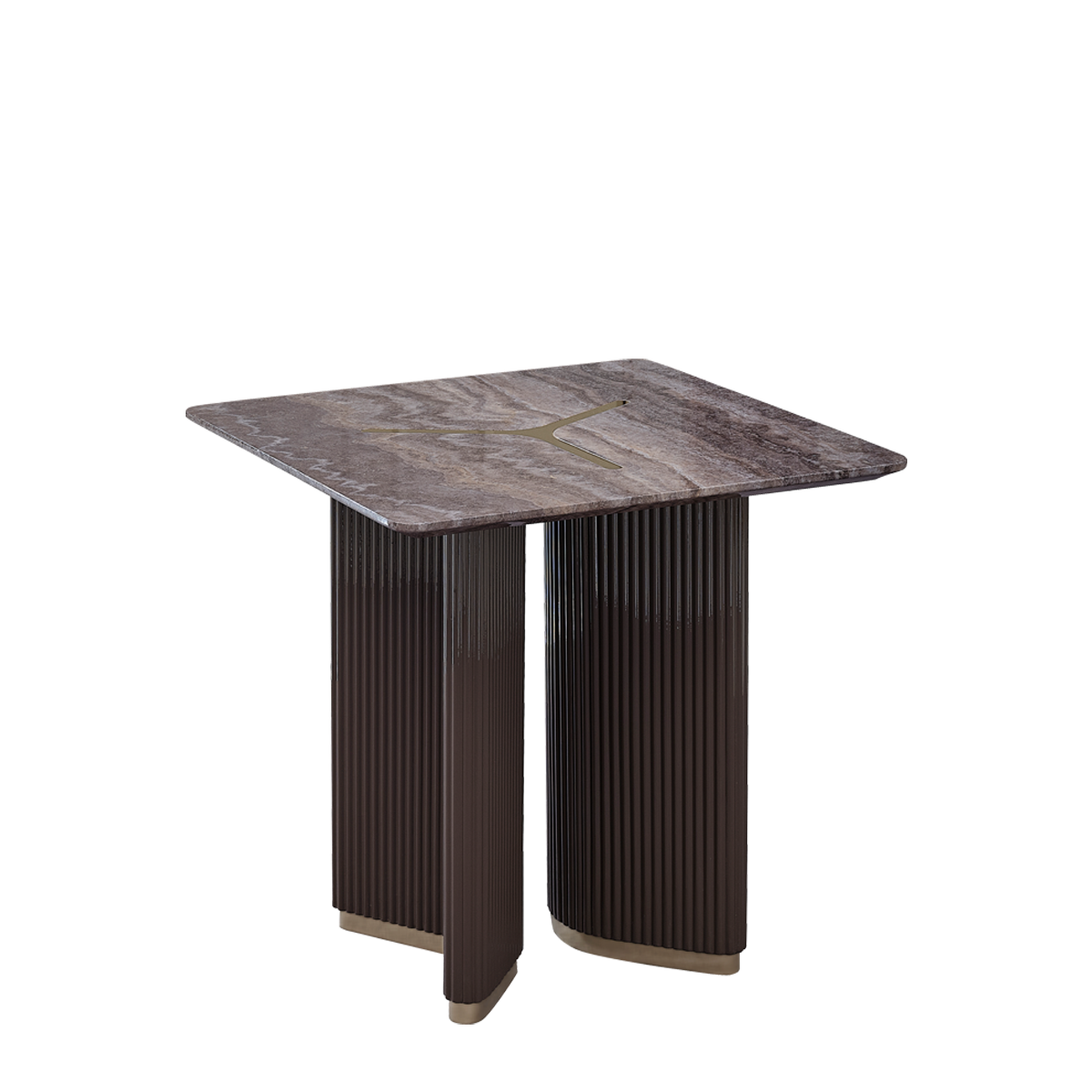 Latina Small End Table Brown