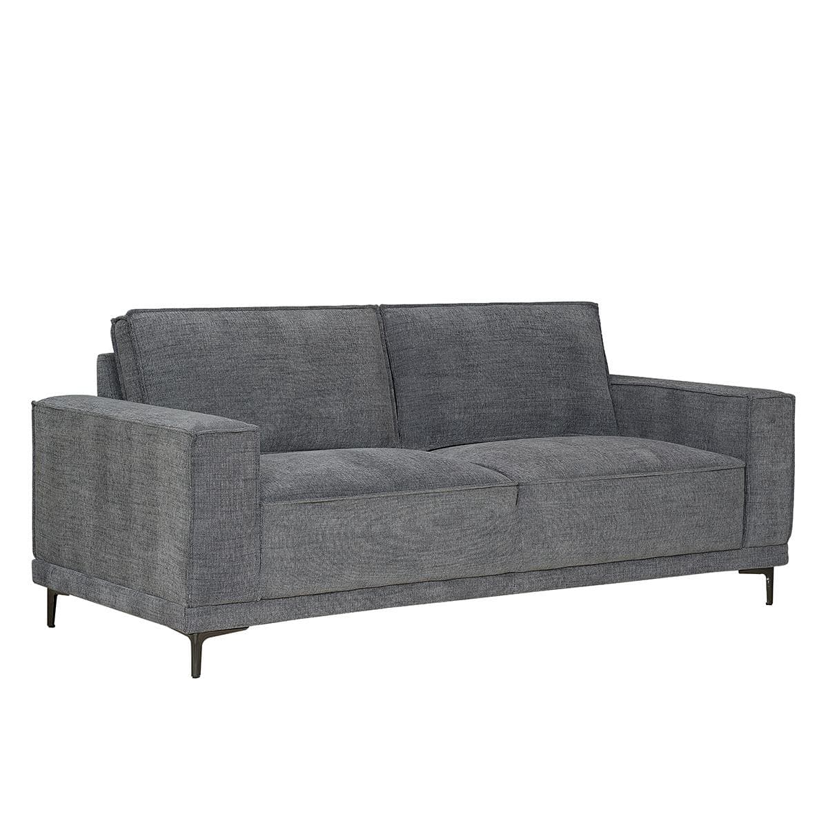 Derek 3 Seater Sofa Drak Grey