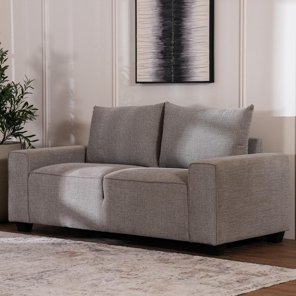 Harper 2 Seater Sofa Beige