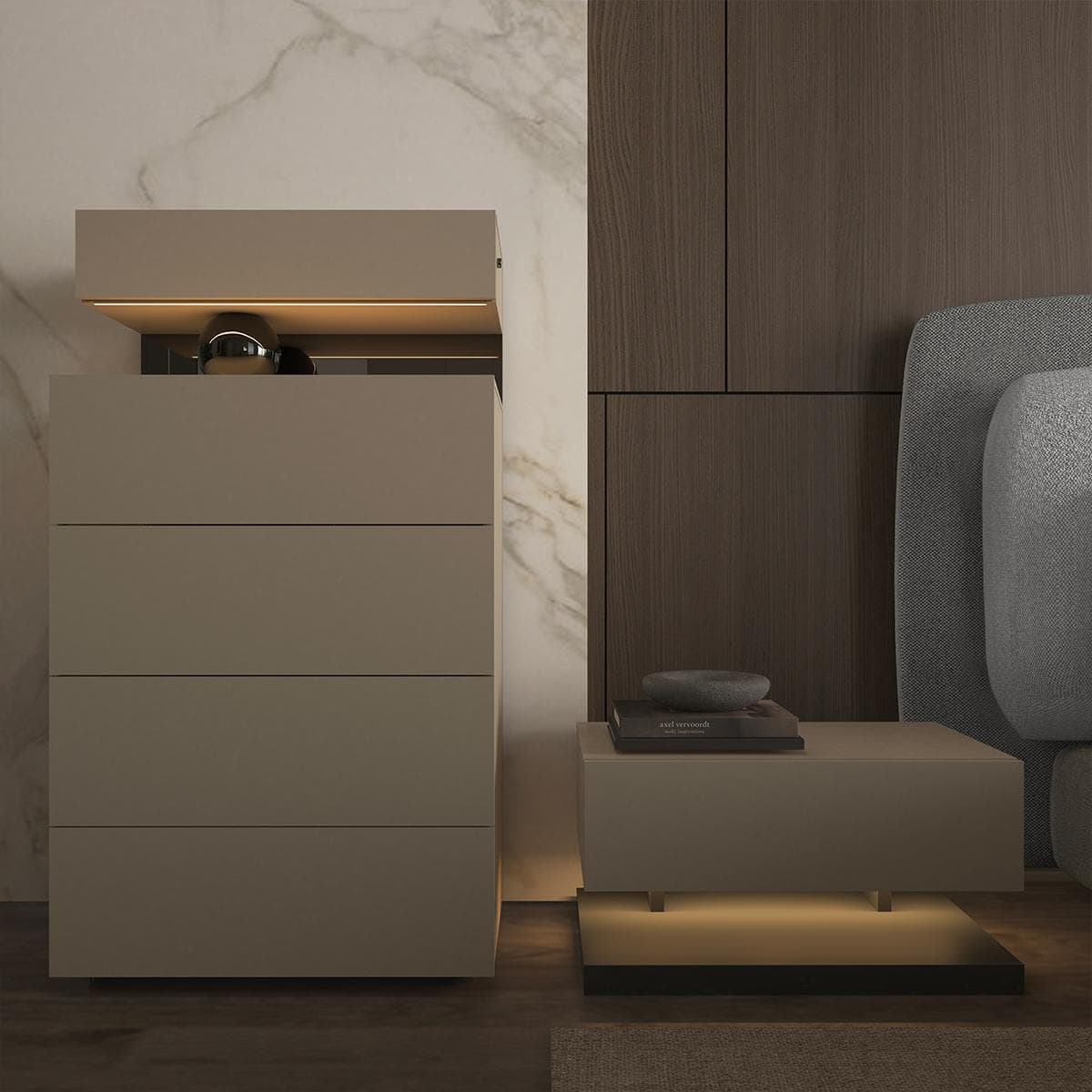Braga Chest of Drawers Beige
