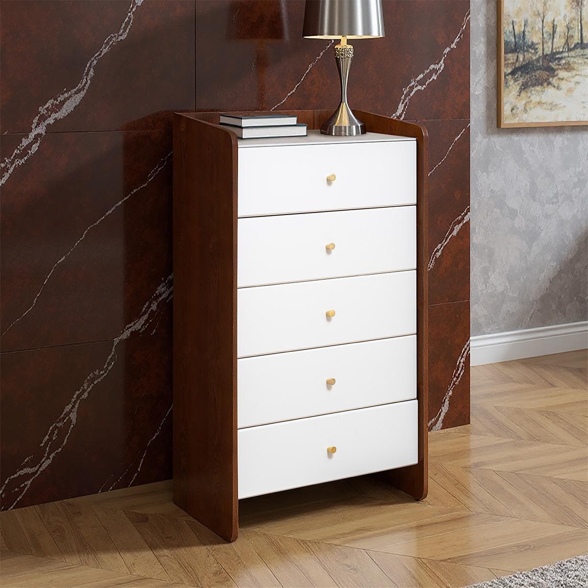 Joven Chest Of Drawers Beige/Brown