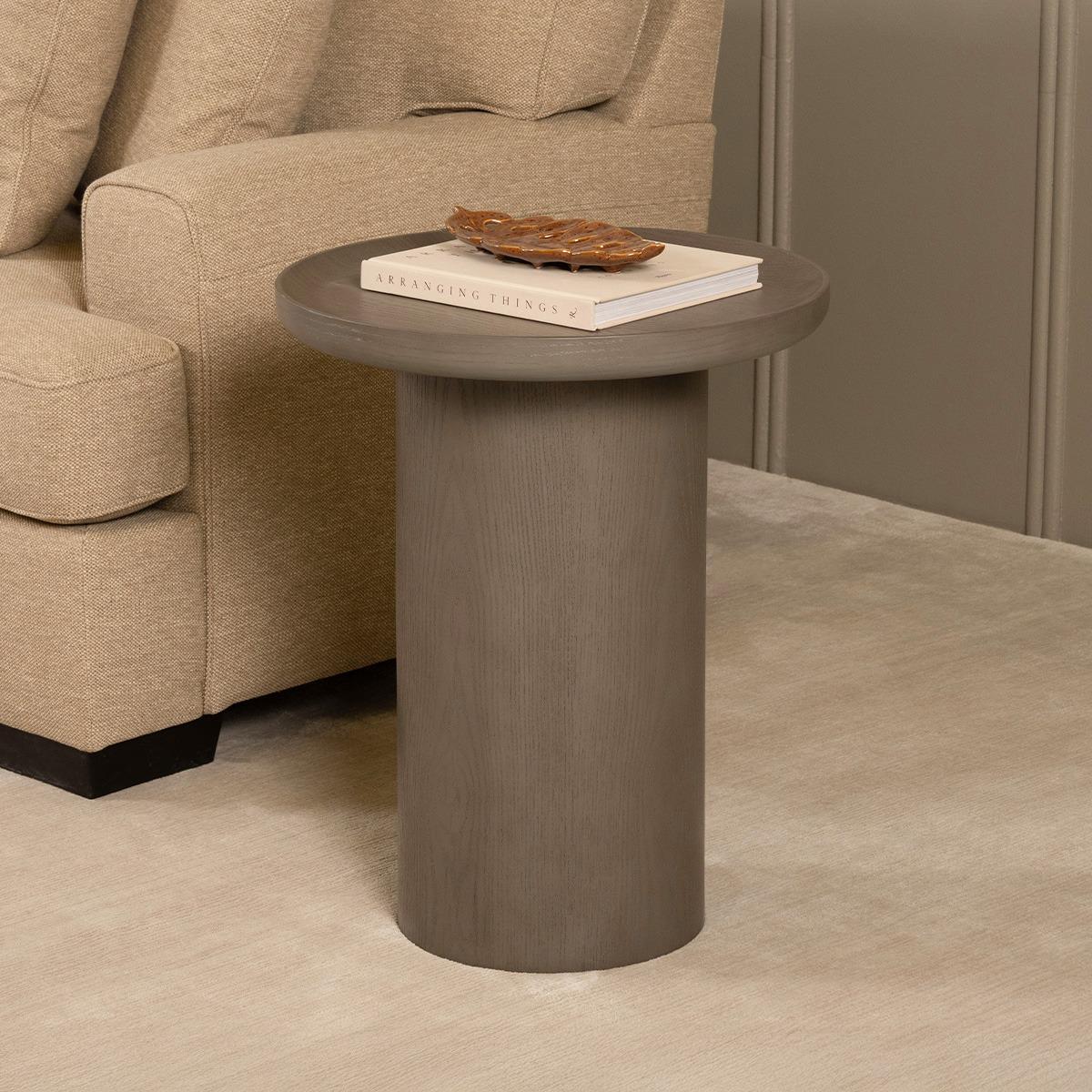 Elissa End Table Grey