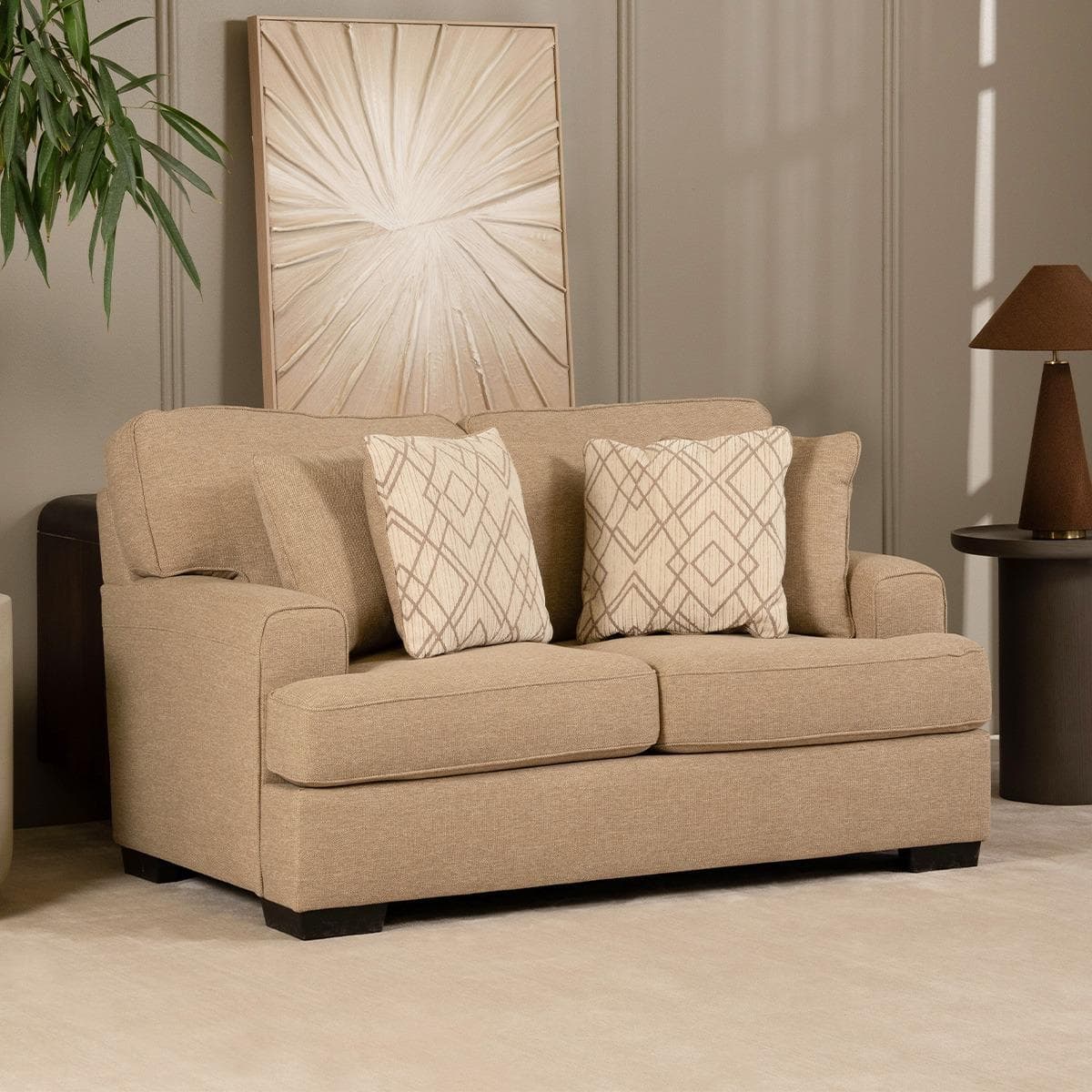 Bridgerton 2 Seater Sofa Beige
