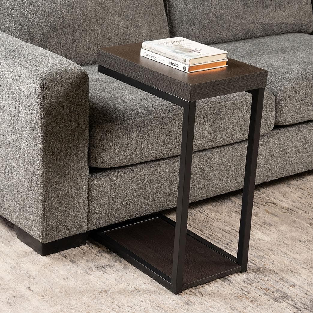 Anna Side Table Black Oak